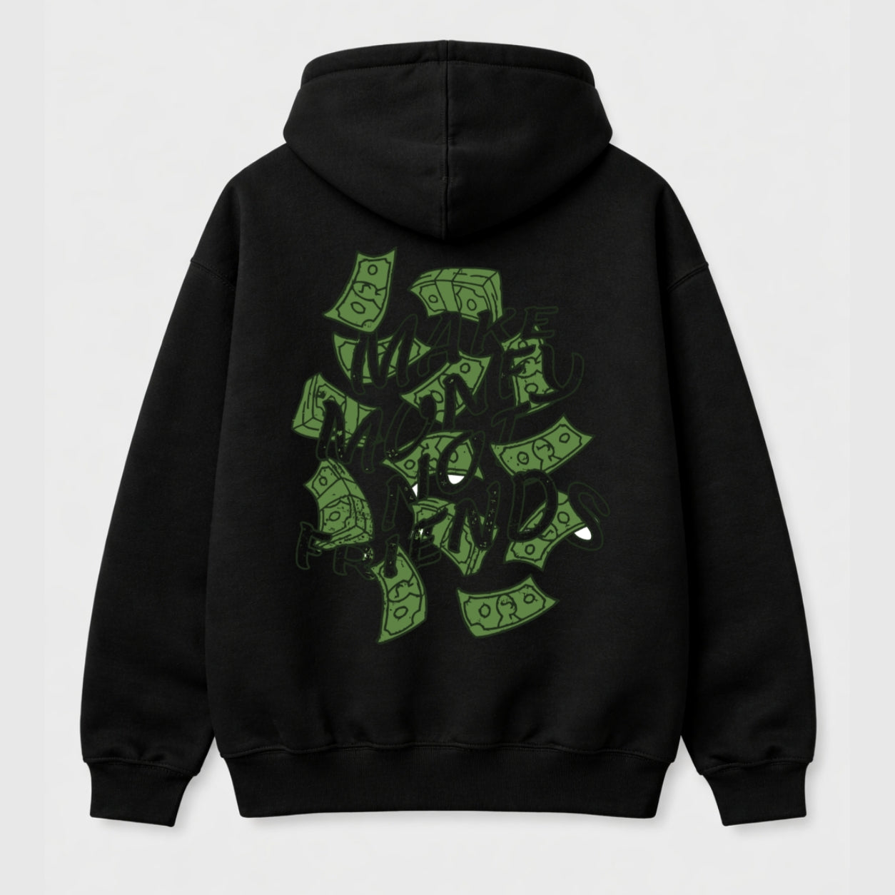 SUDADERA MAKE MONEY NOT FRIENS
